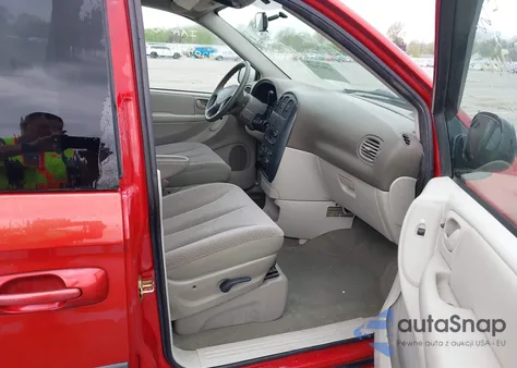 2006 Dodge Caravan Sxt из США, поврежденный, VIN 1D4GP45R36B533131